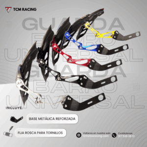GUARDABARRO TRASERO TCM RACING
