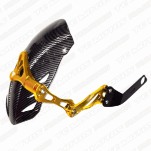 GUARDABARRO TRASERO ALUMINIO CARBONO DORADO (ACC2496)