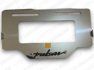 ACERO PORTA PLACA PULSAR 3D NEGRO (ACC221)