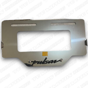 ACERO PORTA PLACA PULSAR 3D NEGRO (ACC221)