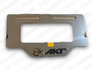 ACERO PORTA PLACA AKT 3D NEGRO (ACC499)