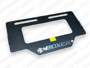 ACERO PORTA PLACA BOXER 3D CROMO (ACC1312)