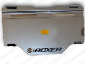 ACERO PORTA PLACA BOXER 3D NEGRO CL20 (ACC744)