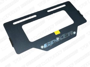 ACERO PORTA PLACA GIXXER 3D CROMO (ACC1323)