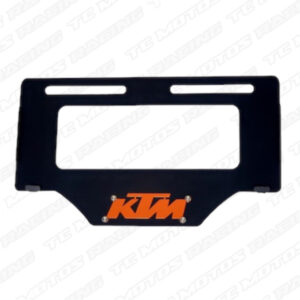 ACERO PORTA PLACA KTM 3D NARANJA (ACC985)