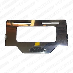 ACERO PORTA PLACA KTM 3D NEGRO (ACC318)