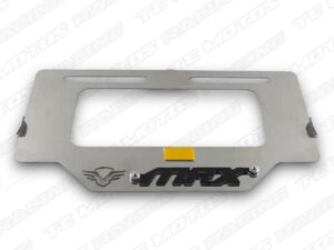 ACERO PORTA PLACA MRX 3D NEGRO (ACC2322)