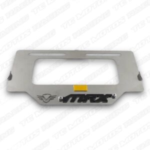 ACERO PORTA PLACA MRX 3D NEGRO (ACC2322)