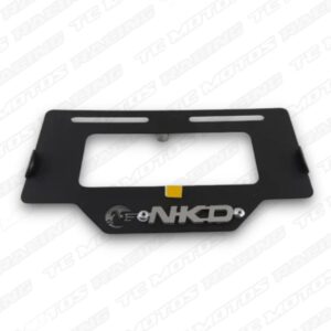 ACERO PORTA PLACA NKD 3D CROMO (ACC2192)