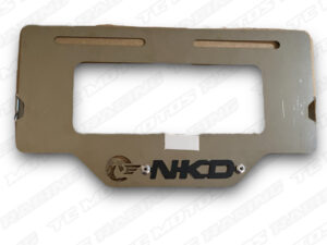 ACERO PORTA PLACA NKD 3D NEGRO (ACC517)