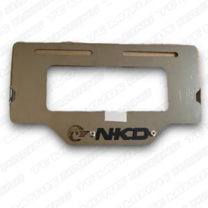 ACERO PORTA PLACA NKD 3D NEGRO (ACC517)