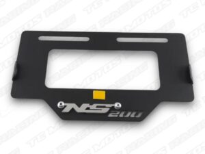 ACERO PORTA PLACA NS 200 3D CROMO (ACC2226)