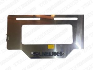 ACERO PORTA PLACA SUZUKI 3D NEGRO (ACC984)