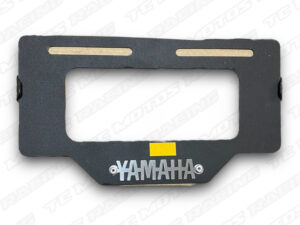 ACERO PORTA PLACA YAMAHA 3D CROMO (ACC928)