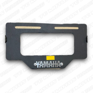 ACERO PORTA PLACA YAMAHA 3D CROMO (ACC928)