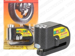 CANDADO DE DISCO CON ALARMA NEGRO FOX (ACC429)