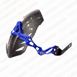 GUARDABARRO TRASERO ALUMINIO CARBONO AZUL (ACC2497)