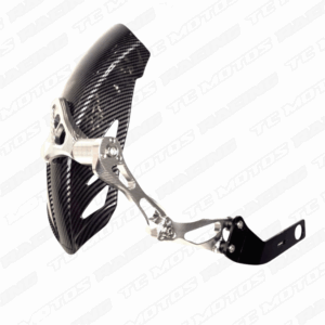 GUARDABARRO TRASERO ALUMINIO CARBONO PLATA (ACC2336)