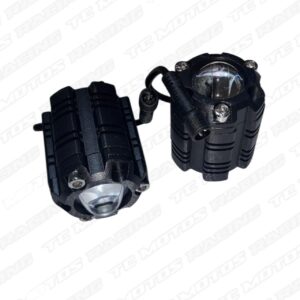 EXPLORADORA LED MINI DRIVING LL-JRY REDONDA CON RANURAS (ACC2631)