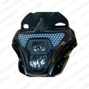 FAROLA LED CON CARENAJE AKT EVO R3 125/150 NEGRA (ACC2604)
