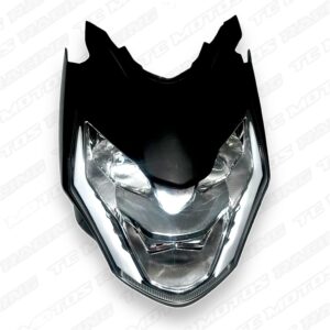 FAROLA LED CON CARENAJE CB 190 R NEGRA (ACC1288)