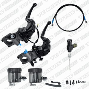 COMBO MANIGUETA CLUTCH HIDRAULICO TIPO BREMBO RC 19 COMPLETO (ACCIONADOR Y LINEA) (ACC991-1)