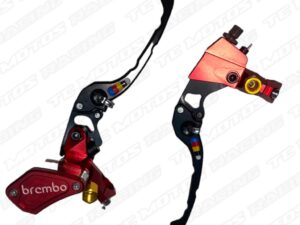 MANIGUETA BREMBO BOMBA ALUMINIO ROJA (ACC1077)
