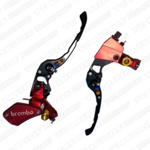 MANIGUETA BREMBO BOMBA ALUMINIO ROJA (ACC1077)
