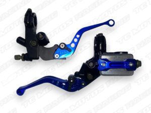 MANIGUETA DE ALUMINIO CON BOMBA DE FRENO DE LUJO AZUL (ACC2275)