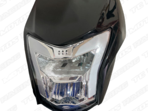 FAROLA LED CON CARENAJE XR 150/190 L NEGRA (ACC2646)