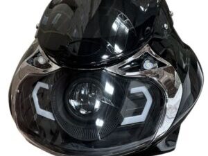 FAROLA LED CON CARENAJE DISCOVER 100/125 + SPORT NEGRA (ACC2522)