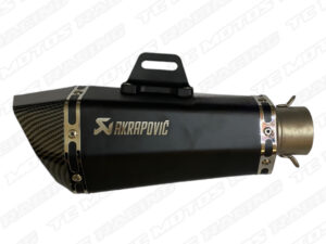 EXOSTO AKRAPOVIC CUADRADO NEGRO (ACC225)