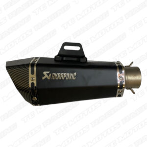 EXOSTO AKRAPOVIC CUADRADO NEGRO (ACC225)