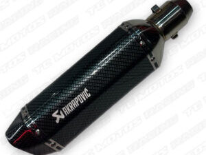 EXOSTO AKRAPOVIC TIPO 6 LADOS CARBONO (ACC234)