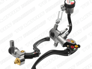 MANIGUETAS CON BOMBA TIPO BREMBO RC 19 DEPOSITO PEQUEÑO GRIS (ACC2025)