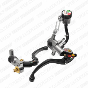 MANIGUETAS CON BOMBA TIPO BREMBO RC 19 DEPOSITO PEQUEÑO GRIS (ACC2025)