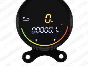 VELOCIMETRO DIGITAL UNIVERSAL REDONDO GRANDE CAFE RACER (MIC532)