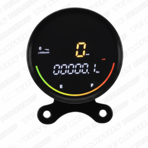 VELOCIMETRO DIGITAL UNIVERSAL REDONDO GRANDE CAFE RACER (MIC460)