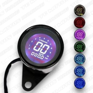 VELOCIMETRO DIGITAL UNIVERSAL TIPO CAFE RACER (ACC560)
