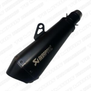 EXOSTO AKRAPOVIC 5 LADOS NEGRO (ACC2475)