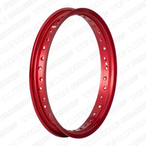 RIN GX MOTOR EN ALUMINIO 1.85-17 ROJO (ACC2123)