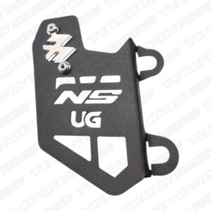PROTECTOR CALIPER ACERO NEGRO PULSAR 200 NS UG BARRA INVERTIDA 3D (ACC2650)