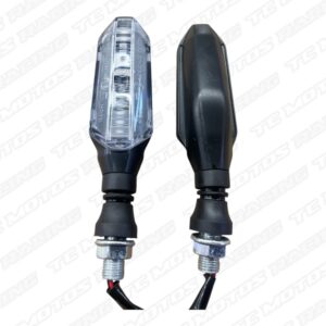 DIRECCIONAL LED LINEAL ZXD-99 FIJA AMARILLA TIPO HONDA (ACC1339)