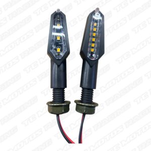 DIRECCIONAL LED FIJO ZXD-01 MINI DOBLE LADO AMARILLO (ACC481)