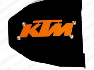 PROTECTOR CALIPER ACERO NEGRO KTM 3D (ACC330)