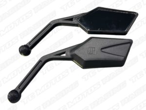 ESPEJO LUJO FANTASMA TIPO FZ PLASTICO PUNTA DIAMANTE (ACC2408)