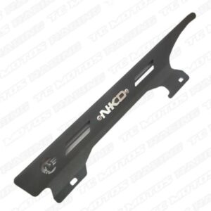 GUARDA CADENA ACERO NEGRO NKD 3D CROMO (ACC1292)