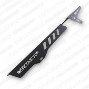 GUARDA CADENA ACERO NEGRO BOXER CT 3D CROMO (ACC2232)