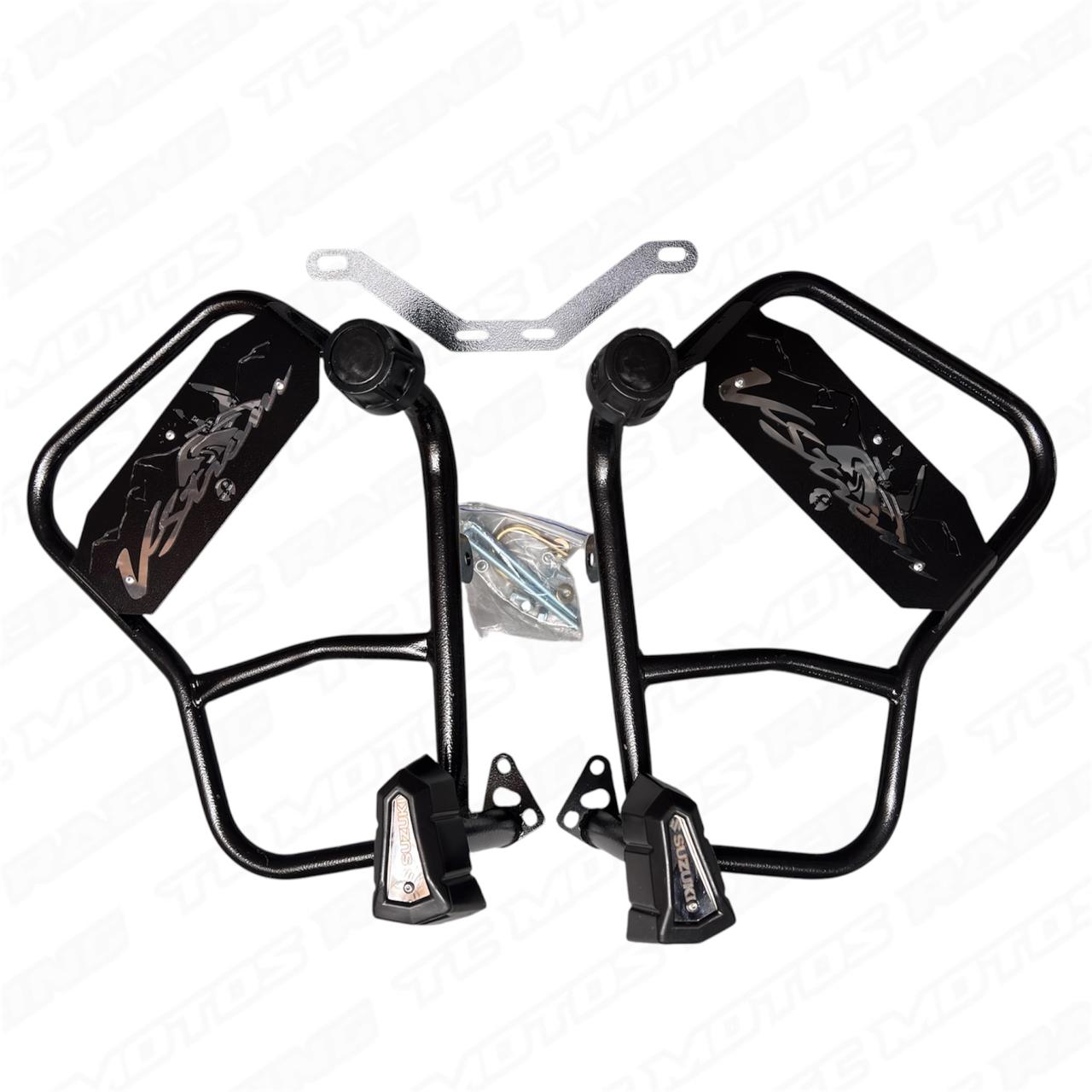 DEFENSA ALERON NEGRA VSTROM 160 3D MCHI (ACC3095)