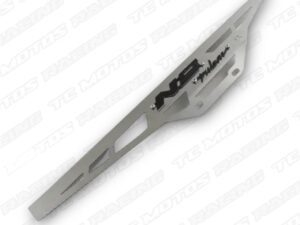 GUARDA CADENA ACERO CROMO PULSAR 150/160/200 NS 3D NEGRO (ACC889)